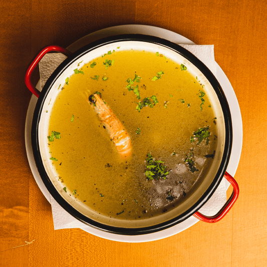 Hausgemachte Fischsuppe - Kastanien Hof